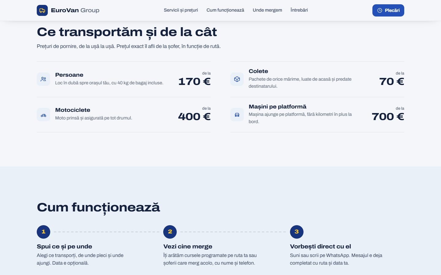 EuroVan Group — a doua captură